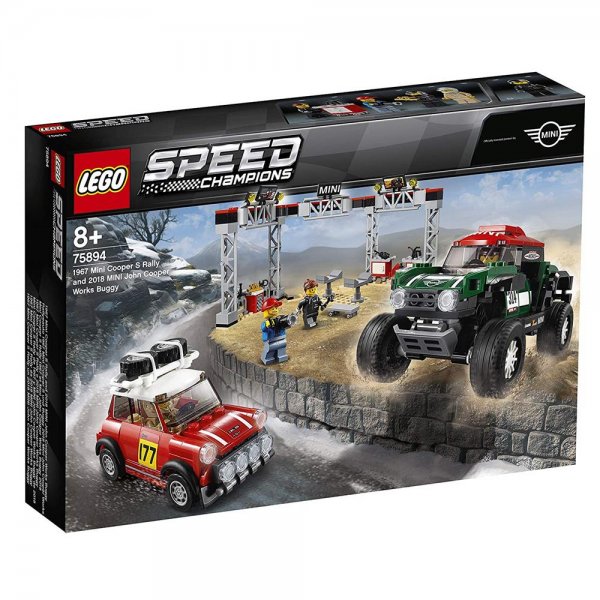 LEGO® Speed Champions 75894 - Mini Cooper und Buggy