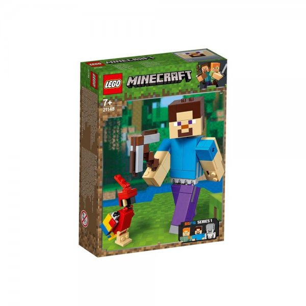 LEGO® Minecraft™ 21148 - BigFig Steve mit Papagei