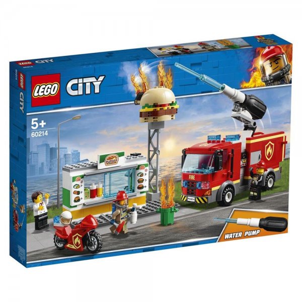 LEGO® City 60214 - Feuerwehreinsatz im Burger-Restauran