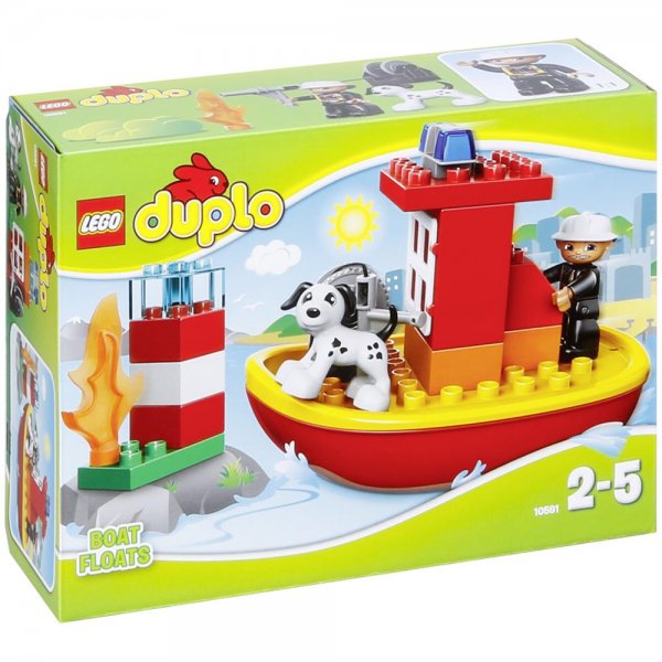 Lego Duplo 10591 - Feuerwehrboot, 2 - 5 Jahre