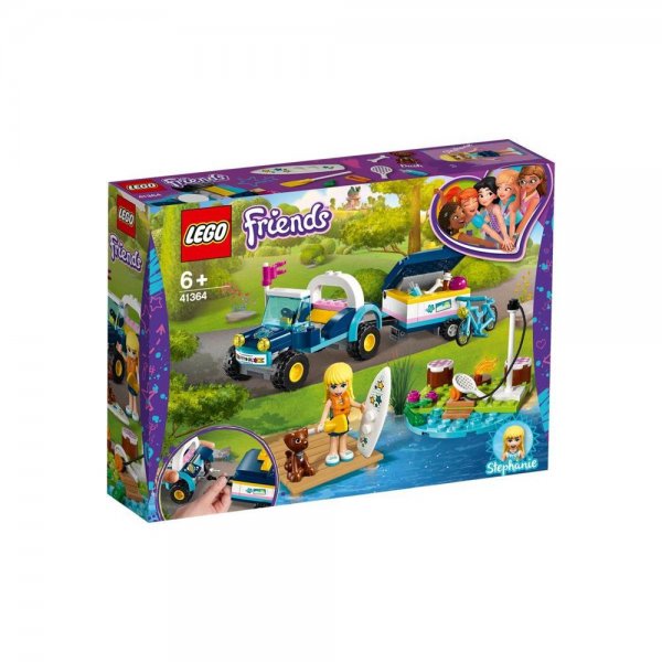 LEGO® Friends 41364 - Stephanies Cabrio mit Anhänger