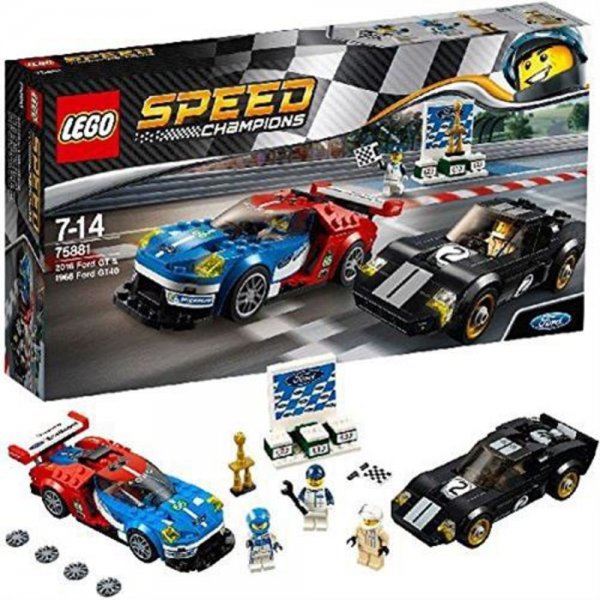 LEGO® Speed Champions 75881 - 2016 Ford GT & 1966 Ford