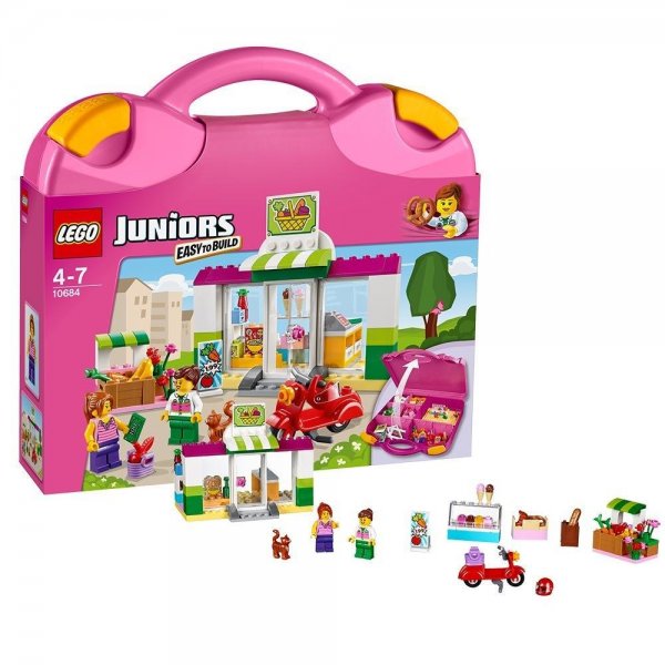 Lego Juniors 10684 - Supermarkt-Koffer