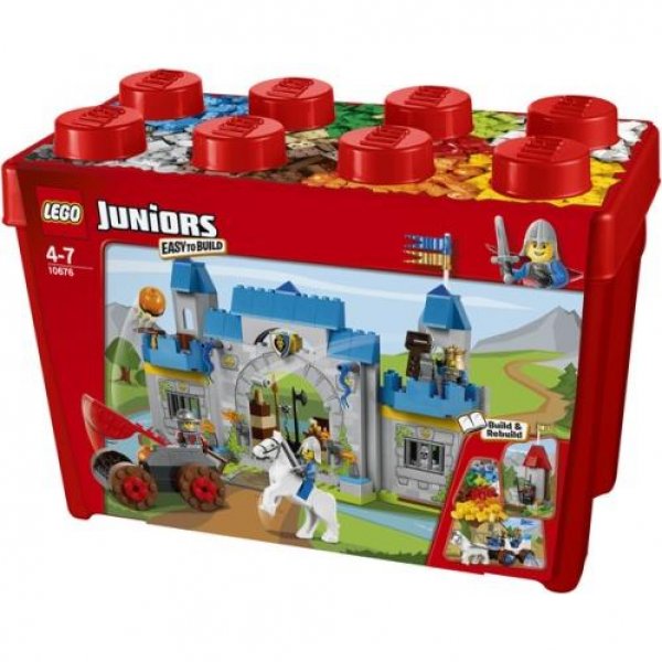 Lego Junior Große Steinebox Ritterburg *AKTION*