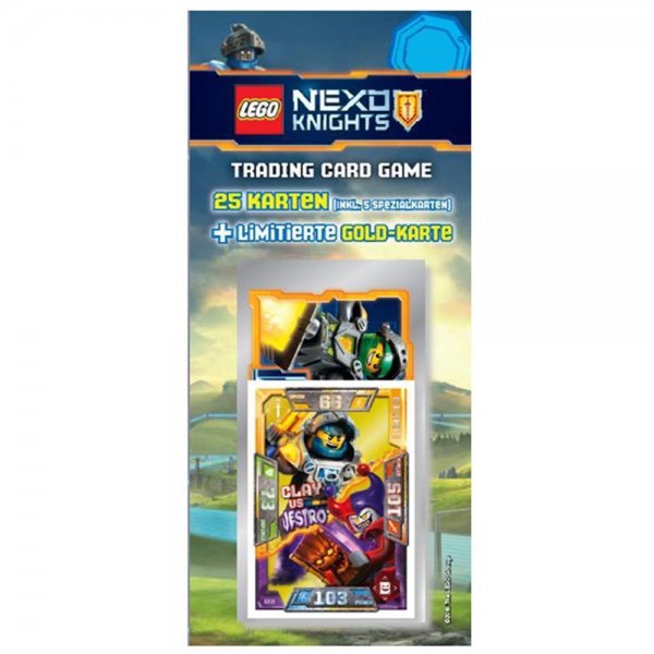 Lego 504997 - Sammelkarten Nexo Knights, 5 Booster und