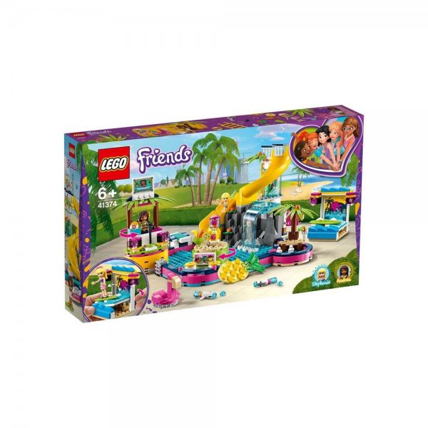 LEGO® Friends 41374 - Andreas Pool-Party