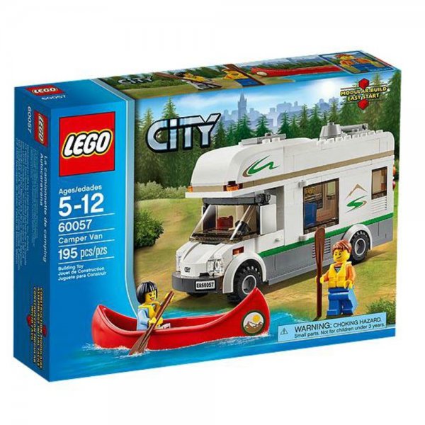 Lego City Wohnmobil mit Kanu
