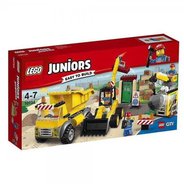 LEGO® JUNIORS 10734 - Große Baustelle