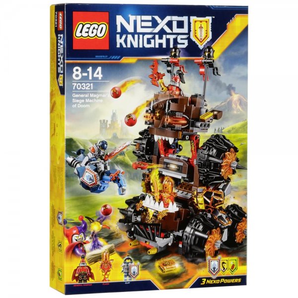 Lego Nexo Knights 70321 - Magmars Schicksalsmobil