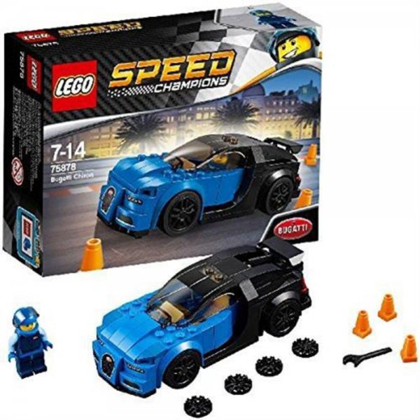LEGO® Speed Champions 75878 - Bugatti Chiron Rennwagen