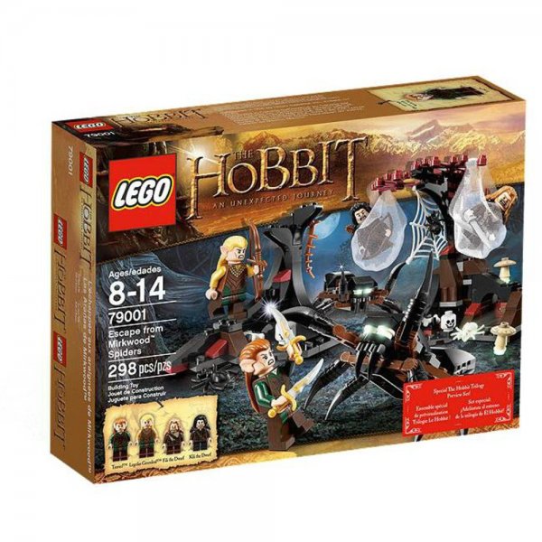 Lego 79001 - The Hobbit Flucht vor den Mirkwood Spinnen