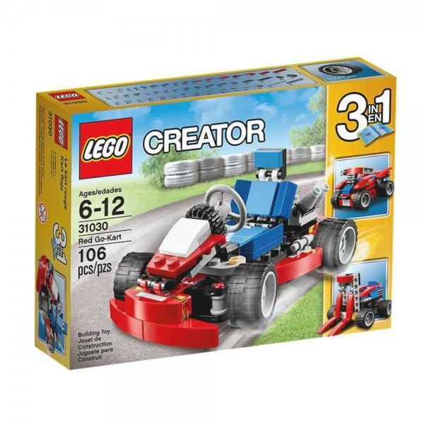 Lego Creator 31030 - Rotes Go-Kart 3-in-1 Set 6-12