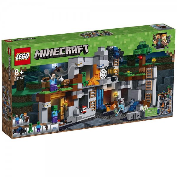 LEGO® Minecraft™ 21147 - Abenteuer in den Felsen