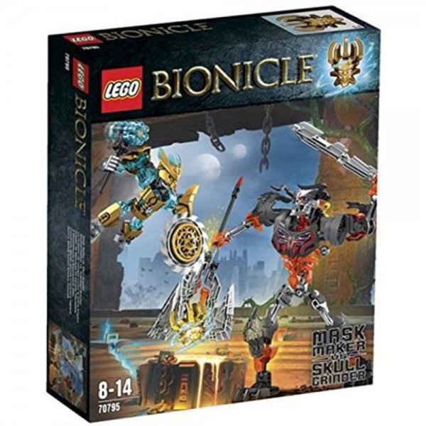 Lego Bionicle 70795 - Maskenmacher vs Totenkopf-Brecher