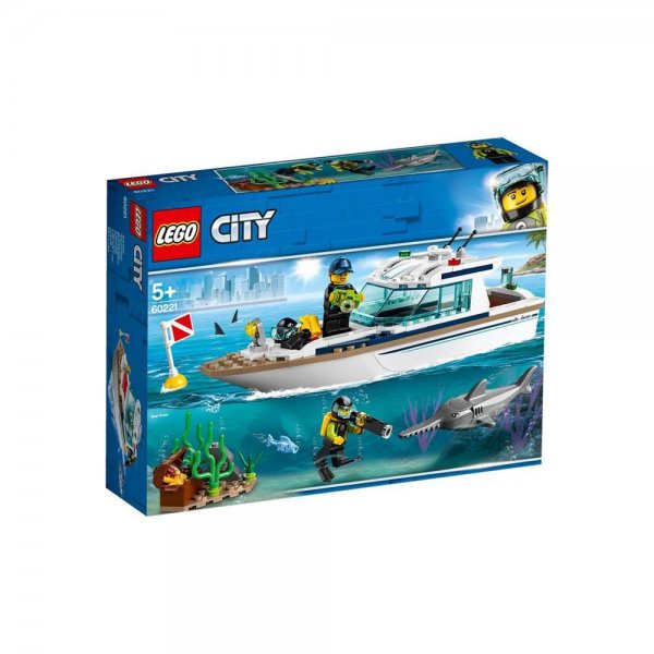 LEGO® City Fahrzeuge 60221 - Tauchyacht