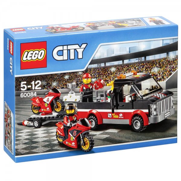 Lego 60084 - City Rennmotorrad-Transporter