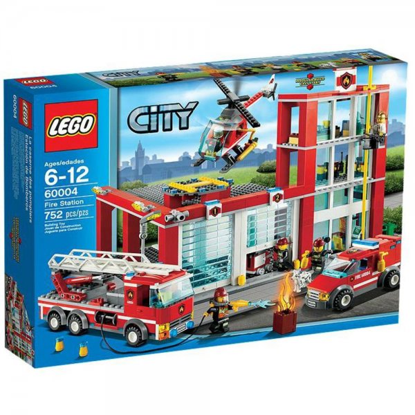 Lego 60004 City Feuerwehr Hauptquartier