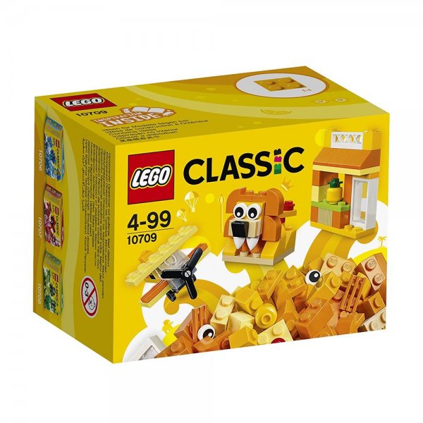 LEGO® CLASSIC 10709 - Kreativ-Box, orange