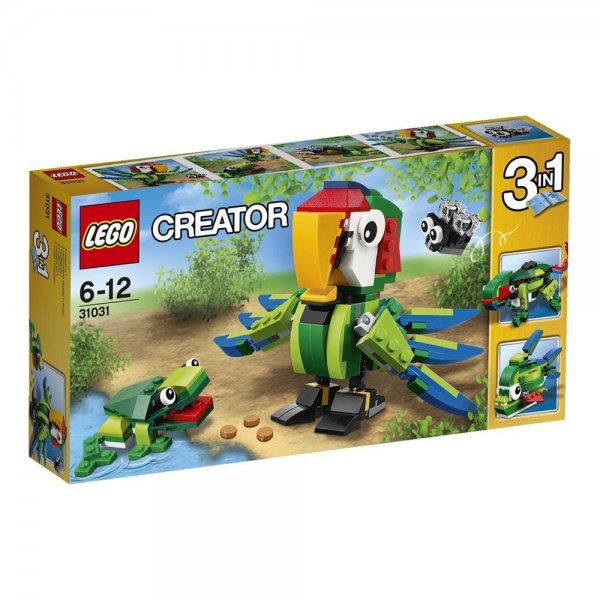 Lego Creator 31031 - Regenwaldtiere 3-in-1 Set 6-12