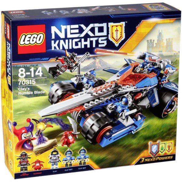 Lego Nexo Knights 70315 - Clays Klingen Cruiser