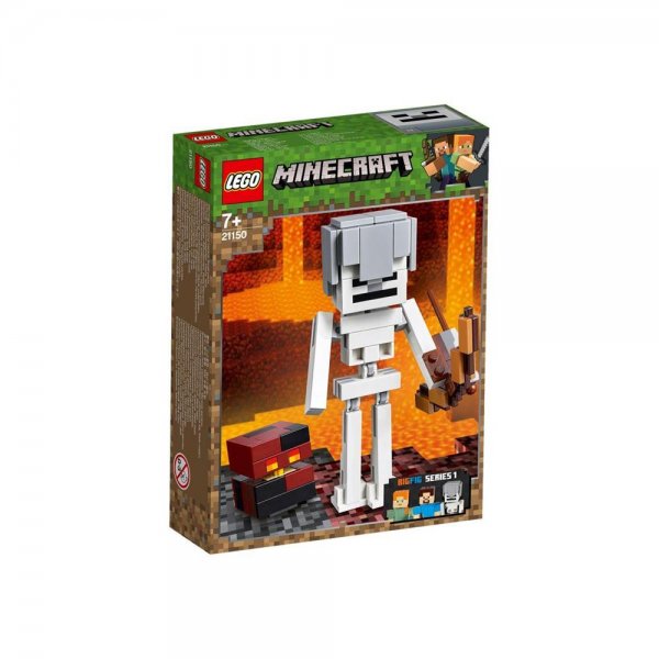 LEGO® Minecraft™ 21150 - BigFig Skelett mit Magmawürfel