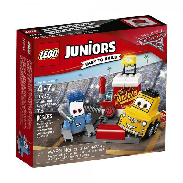 LEGO® JUNIORS 10732 - Guido und Luigis Pit Stopp