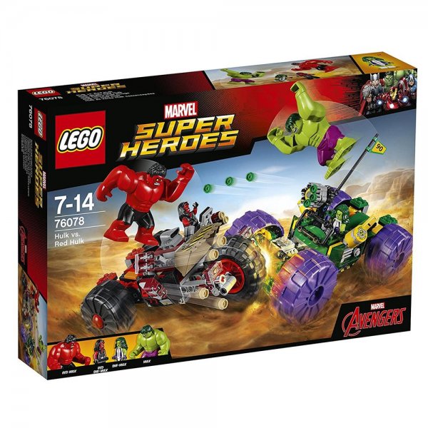 LEGO® Marvel Super Heroes 76078 - Hulk gegen Red Hulk