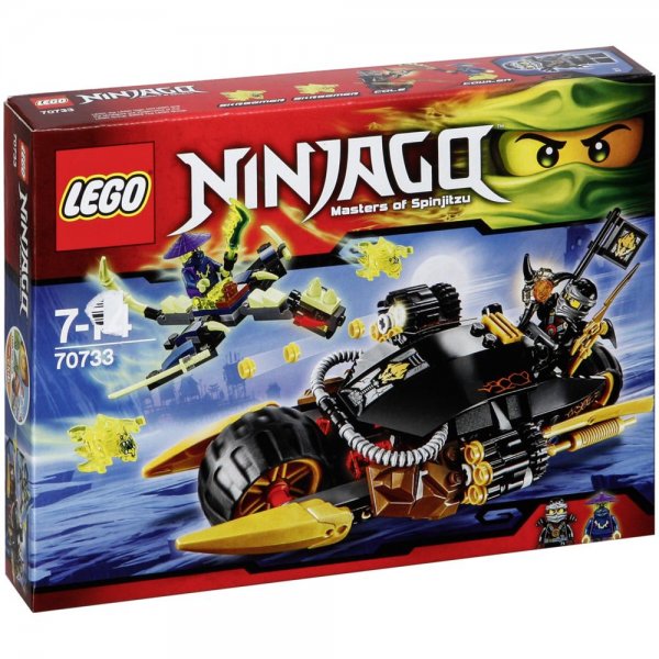 Lego Ninjago 70733 - Cole's Donner-Bike