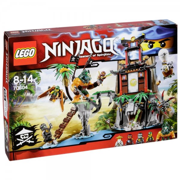 Lego Ninjago 70604 - Schwarze Witwen-Insel
