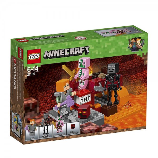 LEGO® Minecraft 21139 - Nether-Abenteuer Fight