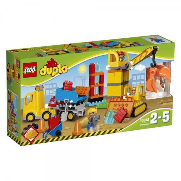 LEGO® DUPLO® Baustelle 10813 - Große Baustelle